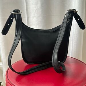 Vintage Coach Black Janice Legacy Handbag